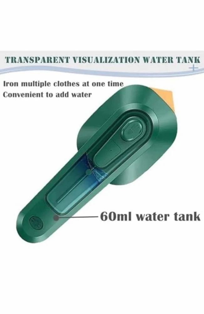 Portable Handheld Mini Electric Iron – Travel & Home Clothes Steamer